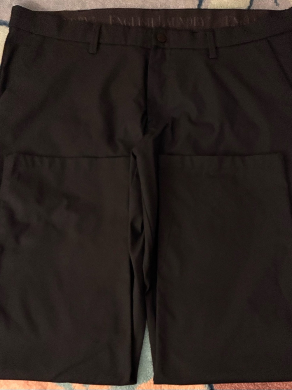 Black Men's dress pants